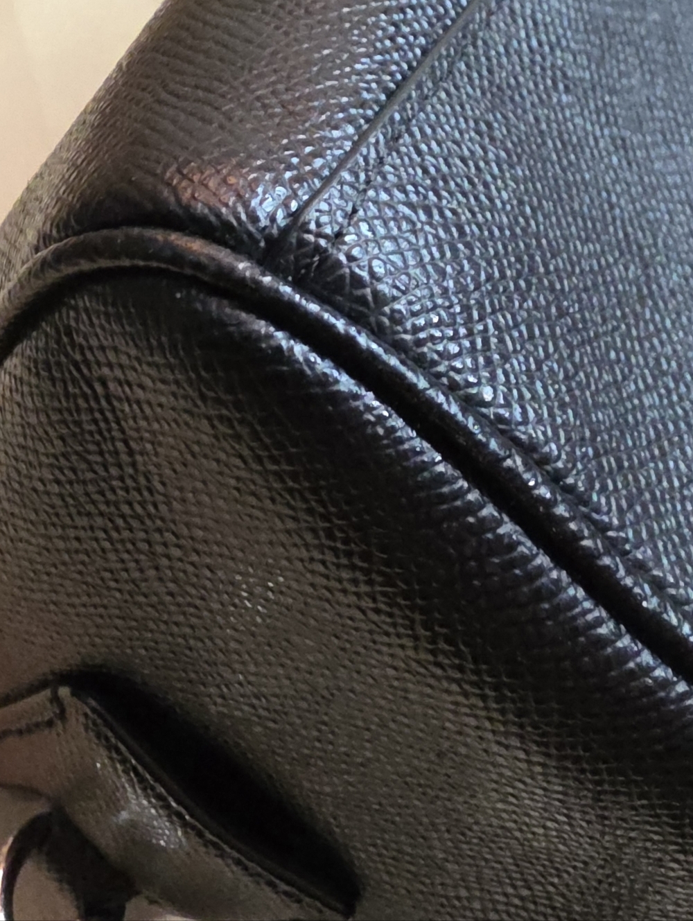 COACH BENNET BLACK LEATHER CROSSBODY,HANDBAG,PURSE,LIKE  NEW CONDITION - Picture 8 of 13